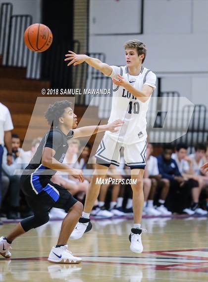 Thumbnail 1 in El Camino Real vs Loyola (17th Annual Rose City Round ball Classic) photogallery.