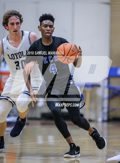 Thumbnail 3 in El Camino Real vs Loyola (17th Annual Rose City Round ball Classic) photogallery.