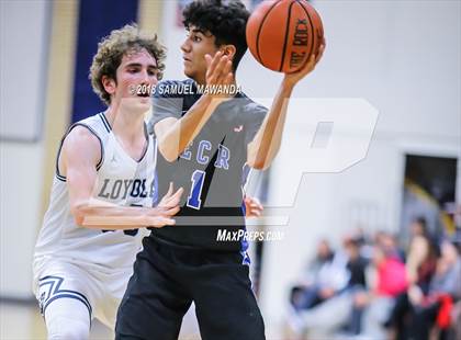 Thumbnail 1 in El Camino Real vs Loyola (17th Annual Rose City Round ball Classic) photogallery.