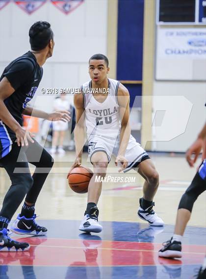 Thumbnail 3 in El Camino Real vs Loyola (17th Annual Rose City Round ball Classic) photogallery.