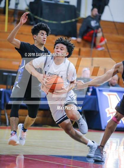 Thumbnail 2 in El Camino Real vs Loyola (17th Annual Rose City Round ball Classic) photogallery.