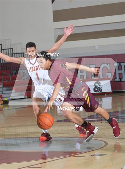 Thumbnail 2 in Liberty vs. Simi Valley (Rancho Mirage Holiday Invitational) photogallery.