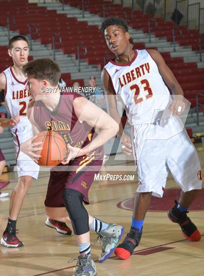 Thumbnail 2 in Liberty vs. Simi Valley (Rancho Mirage Holiday Invitational) photogallery.