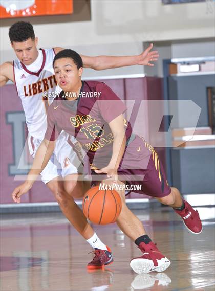 Thumbnail 2 in Liberty vs. Simi Valley (Rancho Mirage Holiday Invitational) photogallery.