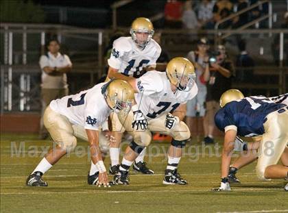 Thumbnail 2 in West Ranch vs. Notre Dame photogallery.