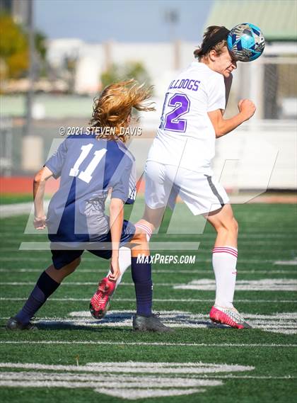 Thumbnail 2 in Queen Creek vs. Pinnacle (Coyote Classic Soccer Tournament) photogallery.