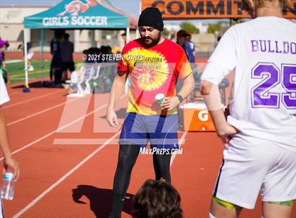 Thumbnail 1 in Queen Creek vs. Pinnacle (Coyote Classic Soccer Tournament) photogallery.