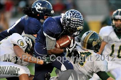 Thumbnail 1 in Le Grand vs. Sierra Canyon (CIF State Small Schools Final) photogallery.