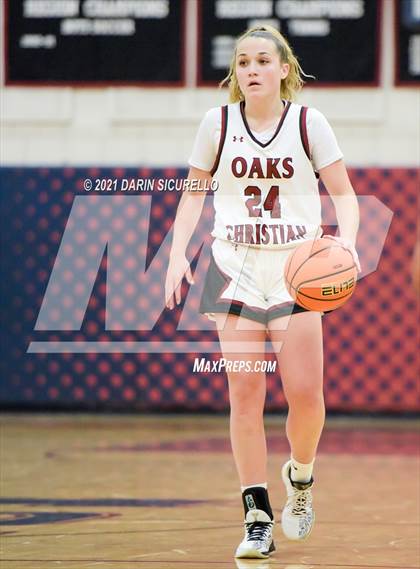 Thumbnail 2 in Oaks Christian vs Victory Christian Center (Nike Tournament of Champions) photogallery.