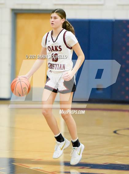 Thumbnail 1 in Oaks Christian vs Victory Christian Center (Nike Tournament of Champions) photogallery.