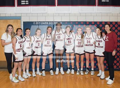 Thumbnail 1 in Oaks Christian vs Victory Christian Center (Nike Tournament of Champions) photogallery.