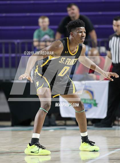 Thumbnail 1 in St. Frances Academy vs. West Oaks Academy (City of Palms Classic) photogallery.