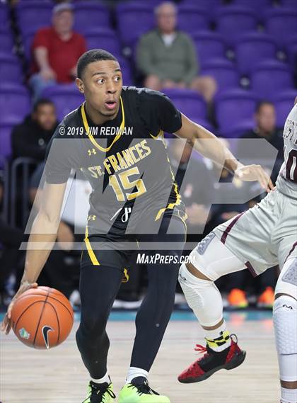 Thumbnail 2 in St. Frances Academy vs. West Oaks Academy (City of Palms Classic) photogallery.