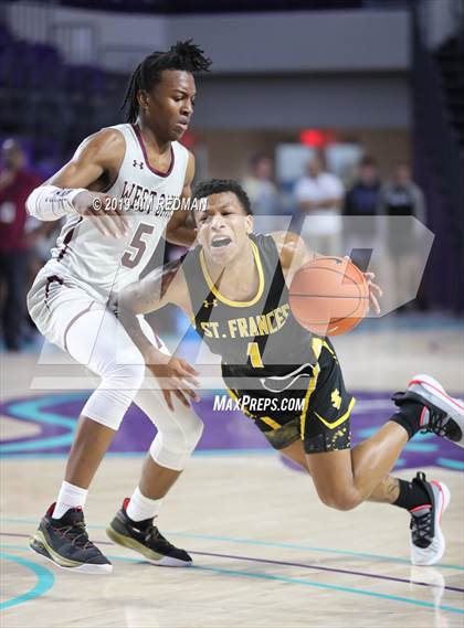 Thumbnail 2 in St. Frances Academy vs. West Oaks Academy (City of Palms Classic) photogallery.