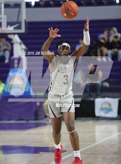 Thumbnail 2 in St. Frances Academy vs. West Oaks Academy (City of Palms Classic) photogallery.