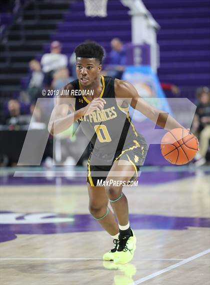 Thumbnail 1 in St. Frances Academy vs. West Oaks Academy (City of Palms Classic) photogallery.