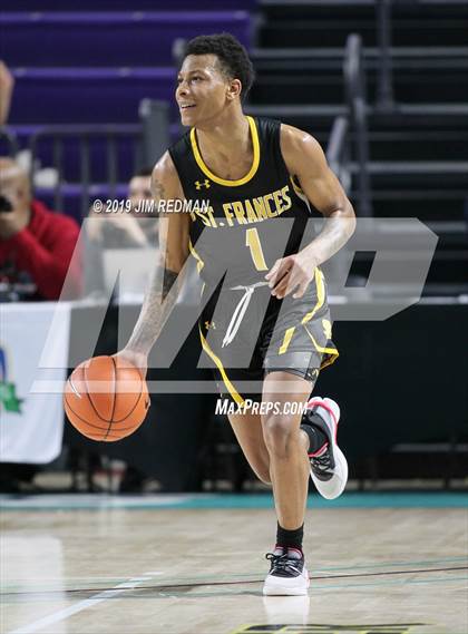 Thumbnail 3 in St. Frances Academy vs. West Oaks Academy (City of Palms Classic) photogallery.