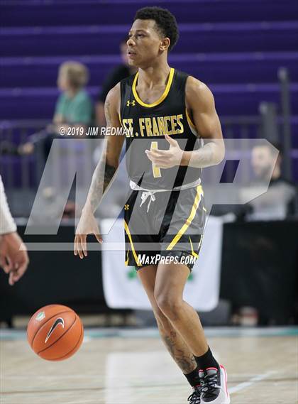 Thumbnail 3 in St. Frances Academy vs. West Oaks Academy (City of Palms Classic) photogallery.