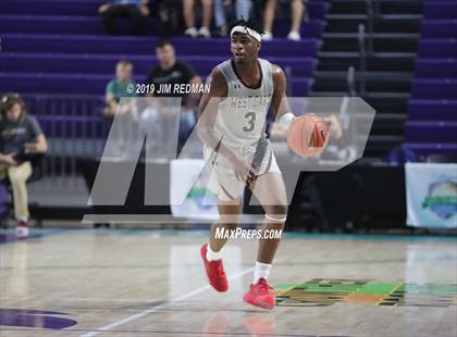 Thumbnail 1 in St. Frances Academy vs. West Oaks Academy (City of Palms Classic) photogallery.