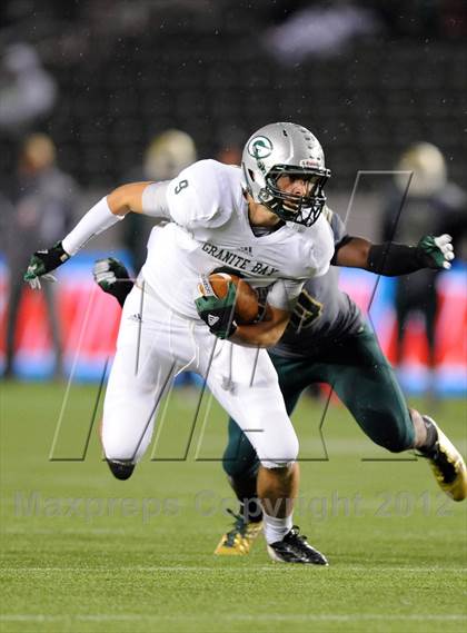 Thumbnail 2 in Granite Bay vs. Long Beach Poly (CIF State D1 Final) photogallery.