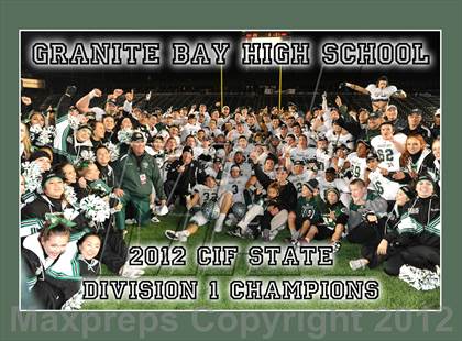 Thumbnail 2 in Granite Bay vs. Long Beach Poly (CIF State D1 Final) photogallery.