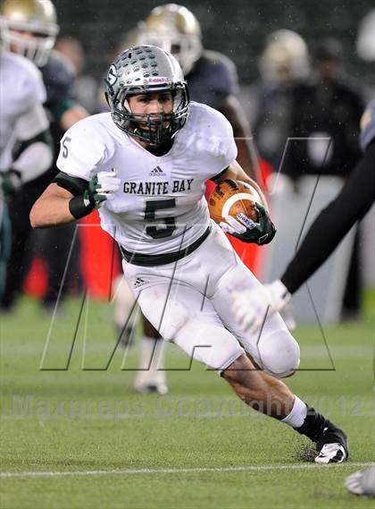 Thumbnail 2 in Granite Bay vs. Long Beach Poly (CIF State D1 Final) photogallery.