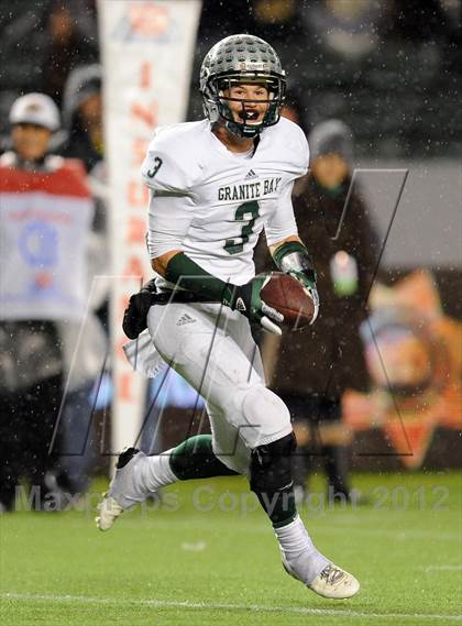 Thumbnail 2 in Granite Bay vs. Long Beach Poly (CIF State D1 Final) photogallery.