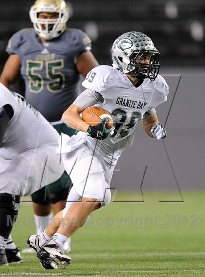 Thumbnail 2 in Granite Bay vs. Long Beach Poly (CIF State D1 Final) photogallery.