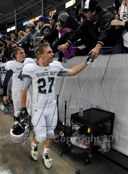 Thumbnail 3 in Granite Bay vs. Long Beach Poly (CIF State D1 Final) photogallery.