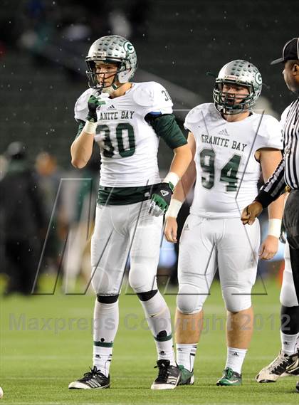 Thumbnail 2 in Granite Bay vs. Long Beach Poly (CIF State D1 Final) photogallery.