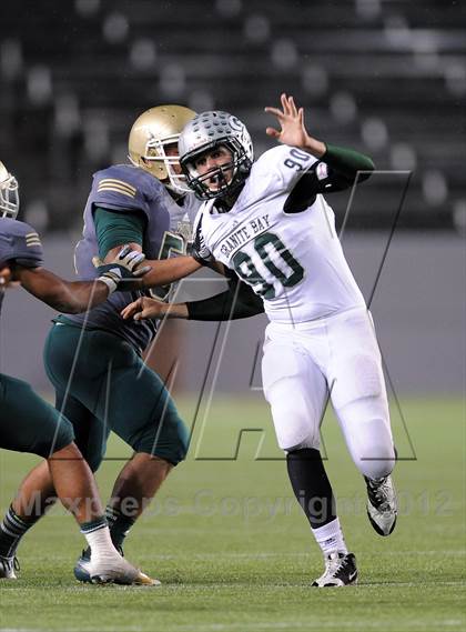 Thumbnail 2 in Granite Bay vs. Long Beach Poly (CIF State D1 Final) photogallery.
