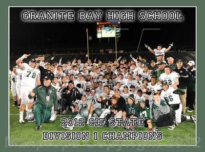 Thumbnail 1 in Granite Bay vs. Long Beach Poly (CIF State D1 Final) photogallery.