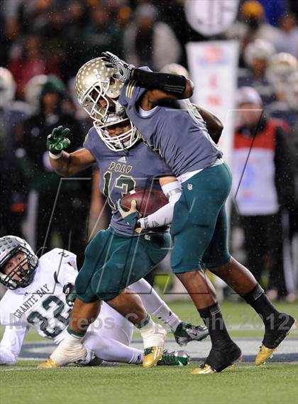 Thumbnail 3 in Granite Bay vs. Long Beach Poly (CIF State D1 Final) photogallery.