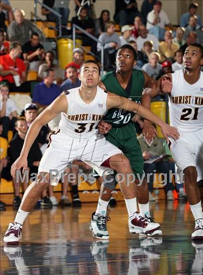 Thumbnail 2 in Christ the King vs Christ School (City of Palms Classic) photogallery.