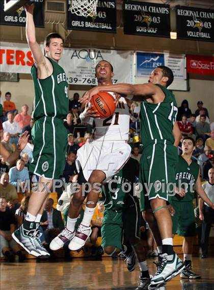 Thumbnail 2 in Christ the King vs Christ School (City of Palms Classic) photogallery.