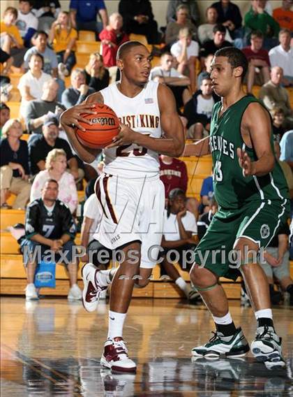 Thumbnail 3 in Christ the King vs Christ School (City of Palms Classic) photogallery.