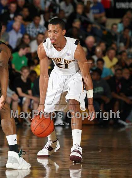 Thumbnail 2 in Christ the King vs Christ School (City of Palms Classic) photogallery.