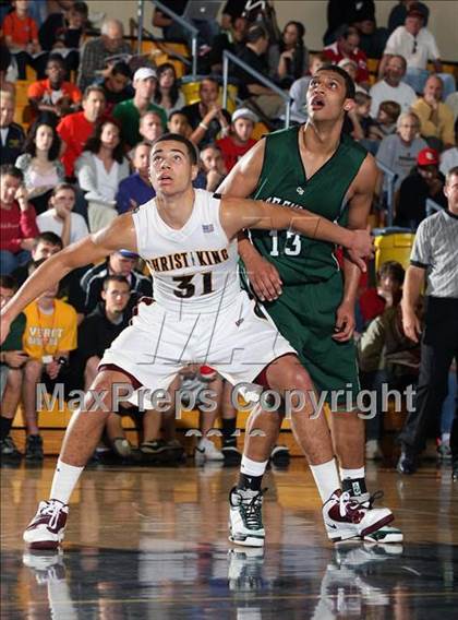 Thumbnail 2 in Christ the King vs Christ School (City of Palms Classic) photogallery.