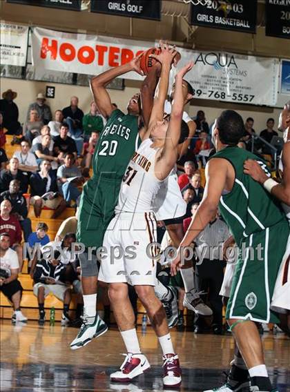 Thumbnail 1 in Christ the King vs Christ School (City of Palms Classic) photogallery.