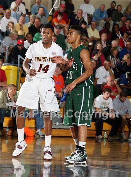 Thumbnail 3 in Christ the King vs Christ School (City of Palms Classic) photogallery.