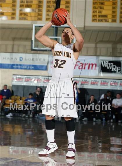 Thumbnail 1 in Christ the King vs Christ School (City of Palms Classic) photogallery.