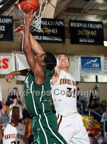Thumbnail 2 in Christ the King vs Christ School (City of Palms Classic) photogallery.