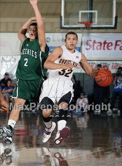 Thumbnail 2 in Christ the King vs Christ School (City of Palms Classic) photogallery.