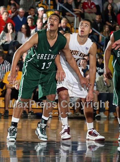 Thumbnail 3 in Christ the King vs Christ School (City of Palms Classic) photogallery.