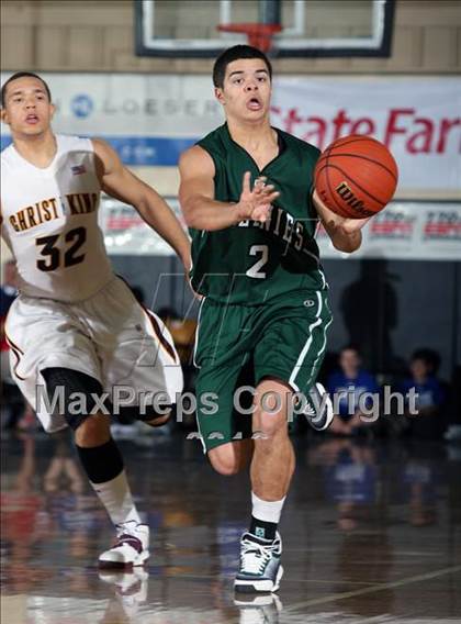 Thumbnail 3 in Christ the King vs Christ School (City of Palms Classic) photogallery.
