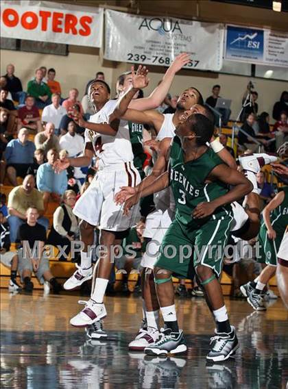 Thumbnail 2 in Christ the King vs Christ School (City of Palms Classic) photogallery.
