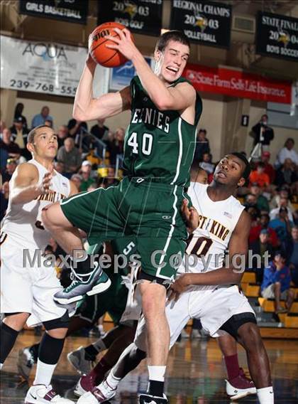 Thumbnail 2 in Christ the King vs Christ School (City of Palms Classic) photogallery.
