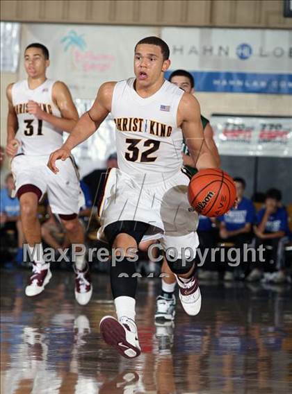 Thumbnail 2 in Christ the King vs Christ School (City of Palms Classic) photogallery.