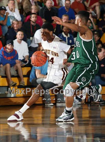 Thumbnail 2 in Christ the King vs Christ School (City of Palms Classic) photogallery.