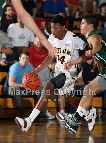 Thumbnail 1 in Christ the King vs Christ School (City of Palms Classic) photogallery.